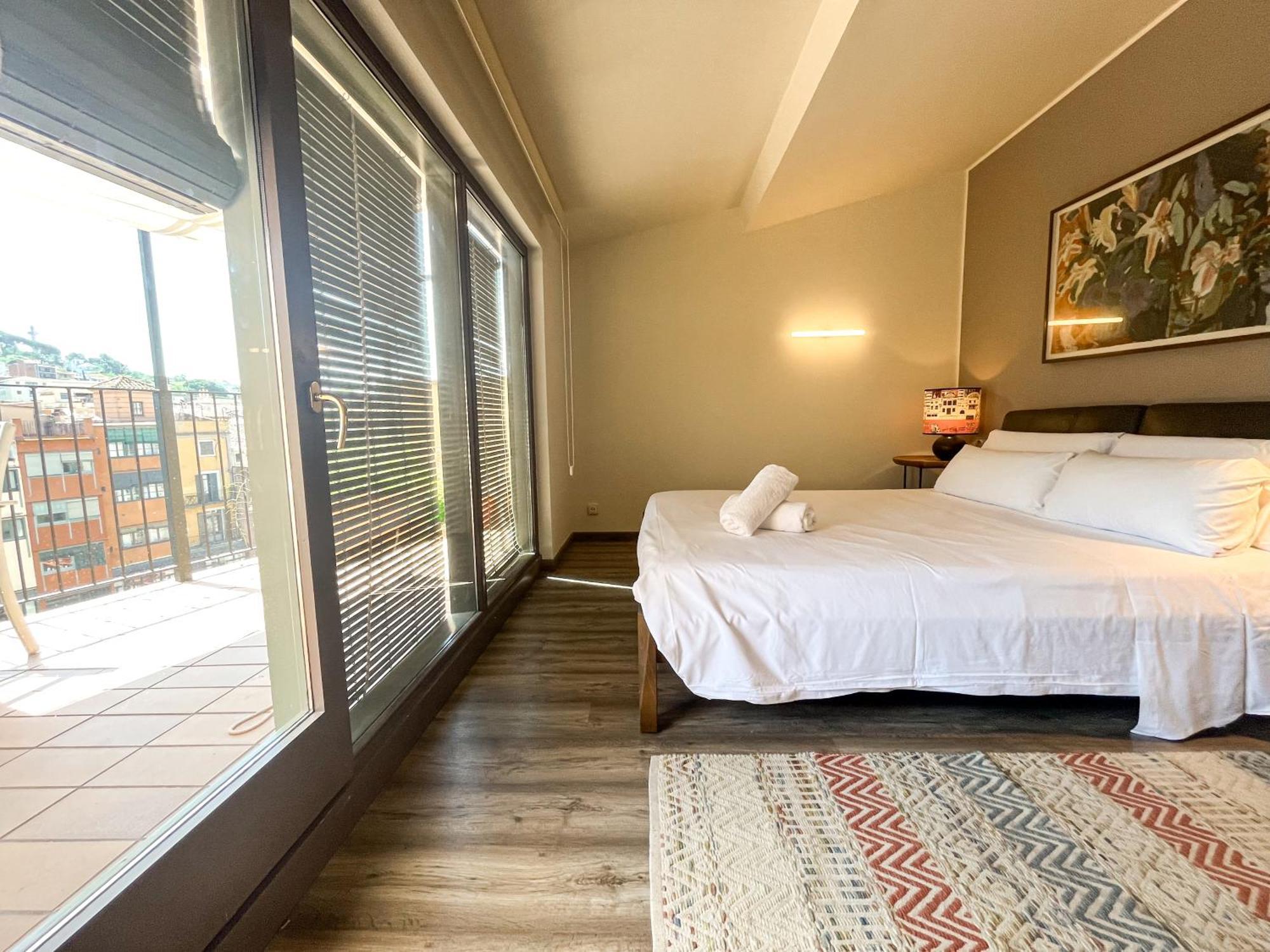 Sleep & Stay Luxury Top Floor Apt With Terrace Girona Exterior foto