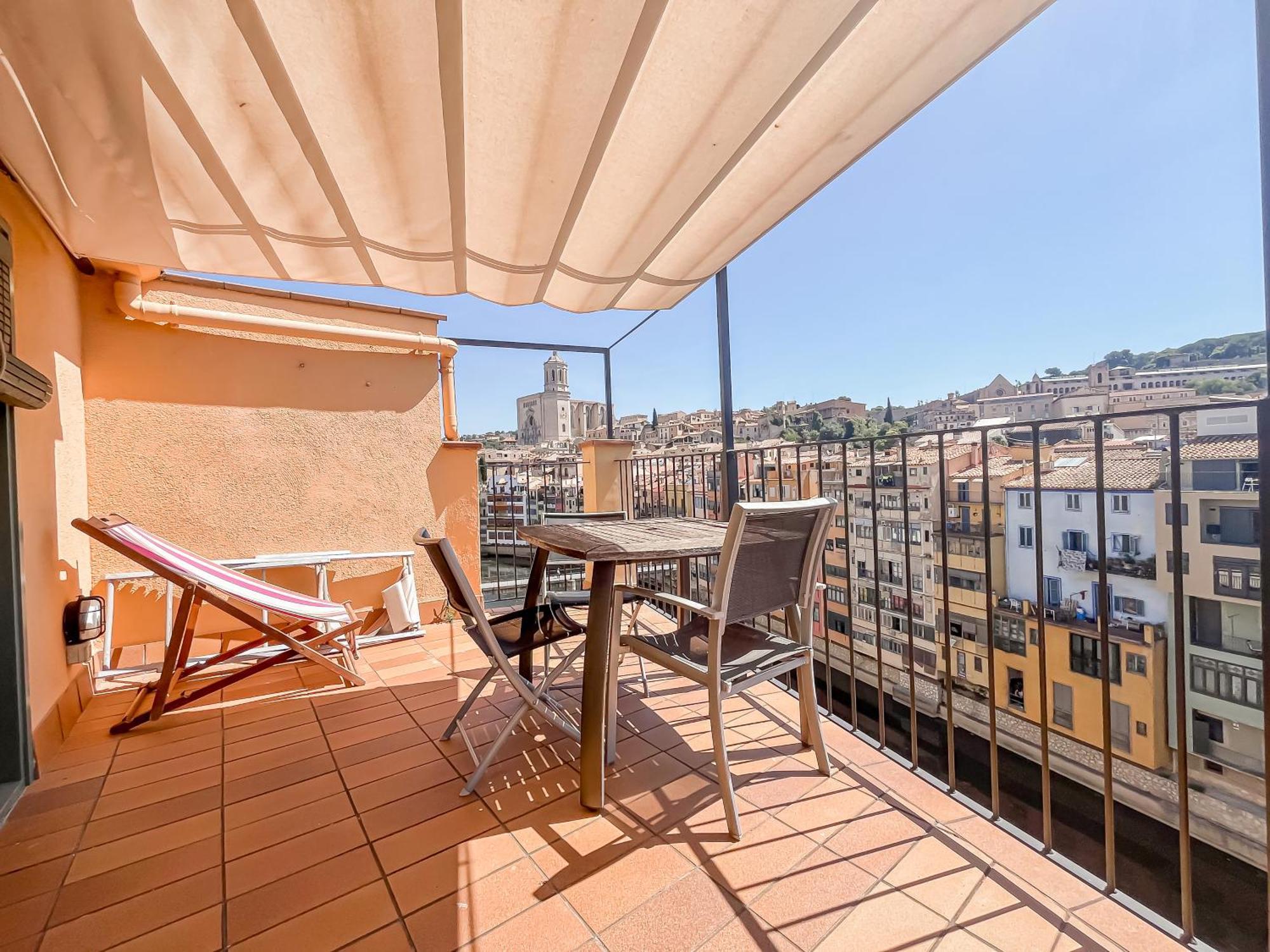 Sleep & Stay Luxury Top Floor Apt With Terrace Girona Exterior foto