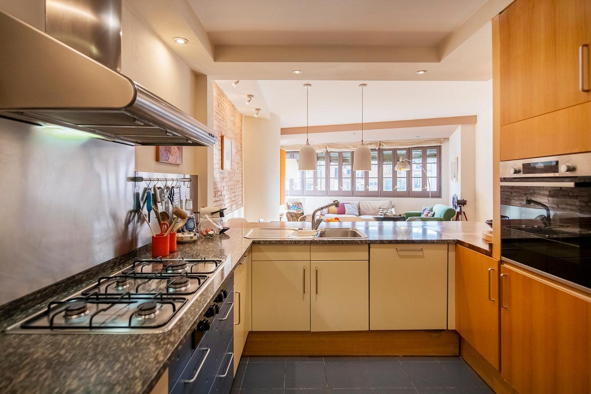 Sleep & Stay Luxury Top Floor Apt With Terrace Girona Exterior foto