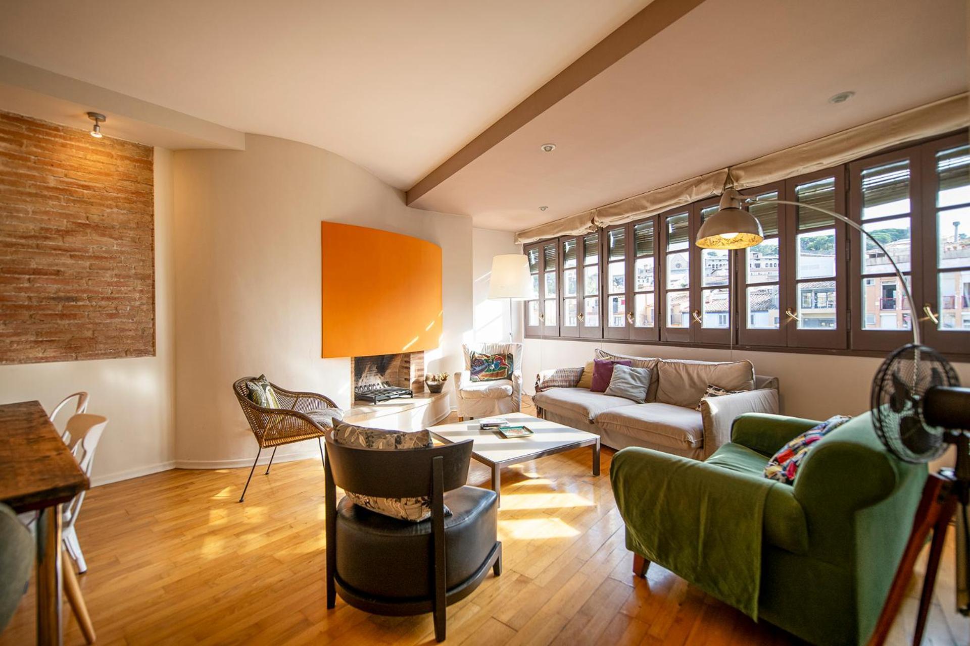 Sleep & Stay Luxury Top Floor Apt With Terrace Girona Exterior foto