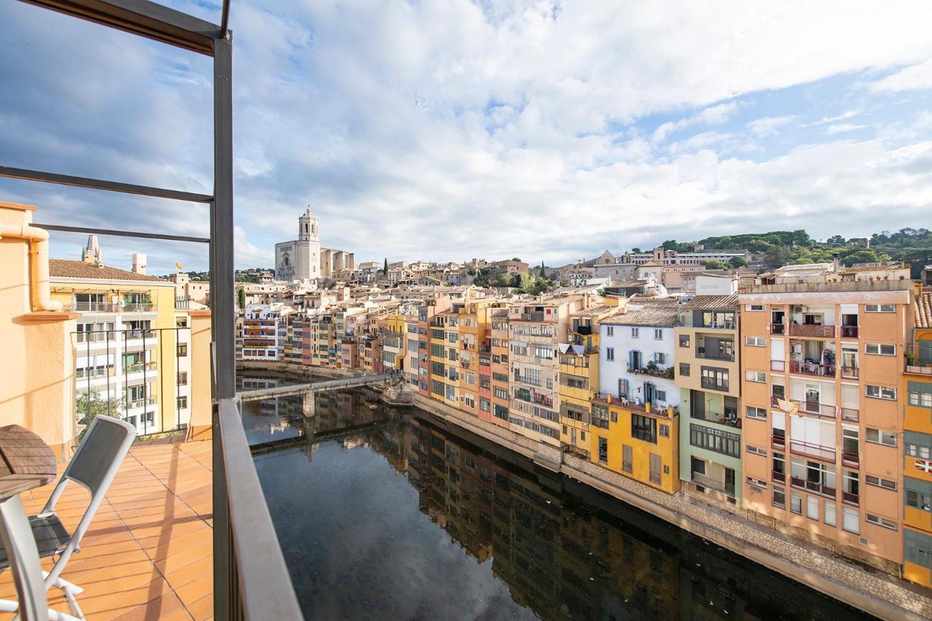 Sleep & Stay Luxury Top Floor Apt With Terrace Girona Exterior foto