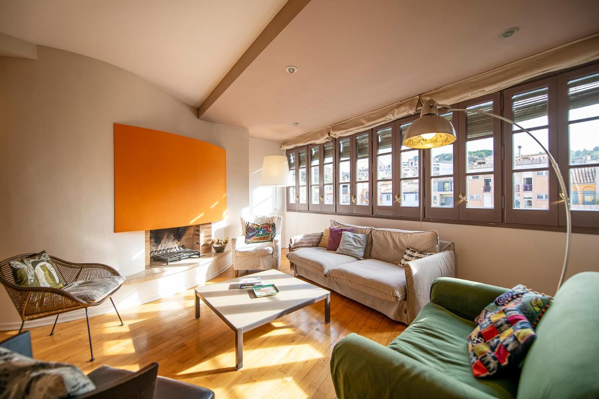 Sleep & Stay Luxury Top Floor Apt With Terrace Girona Exterior foto