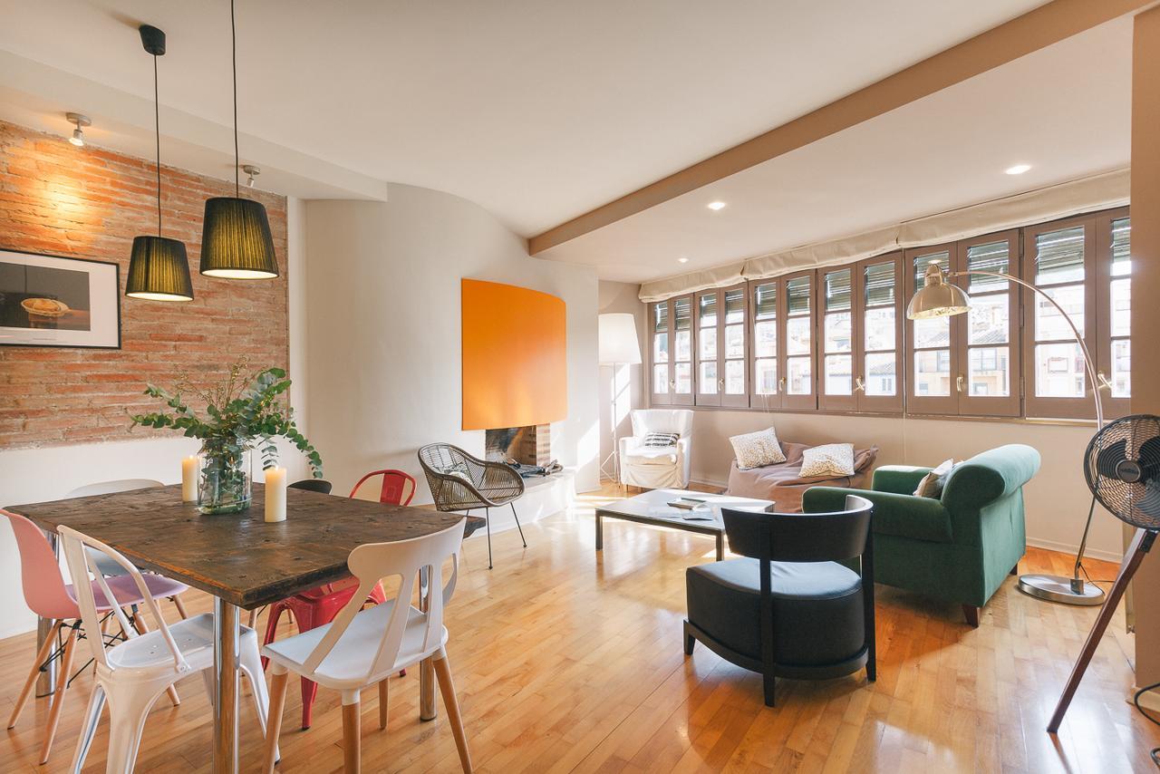 Sleep & Stay Luxury Top Floor Apt With Terrace Girona Exterior foto